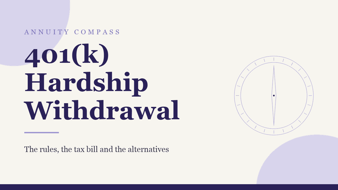 401(k) hardship withdrawal: the rules, the tax bill and the alternatives