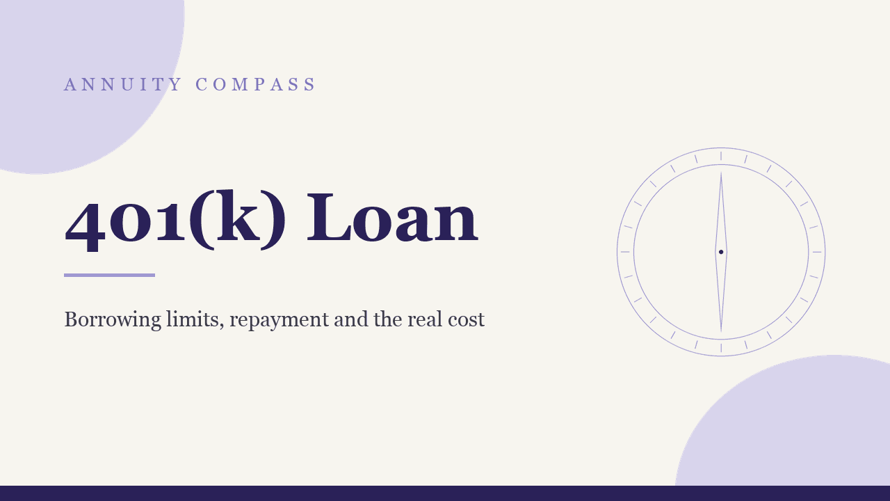 401(k) loan: how much you can borrow, repayment rules and the real cost