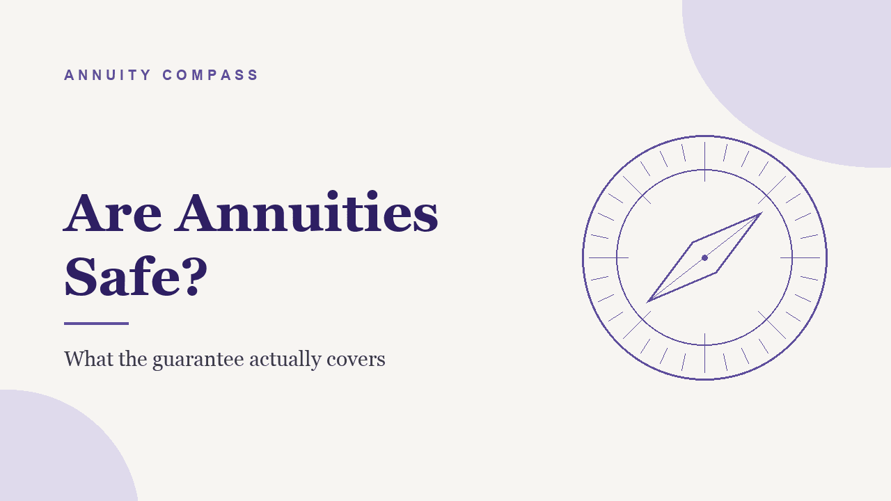 Are annuities safe? The five risks, and which ones a guarantee covers