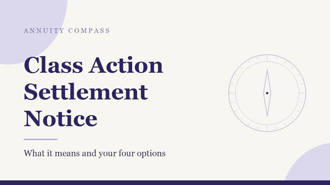 Class Action Settlement Notice: What It Means and Your Four Options