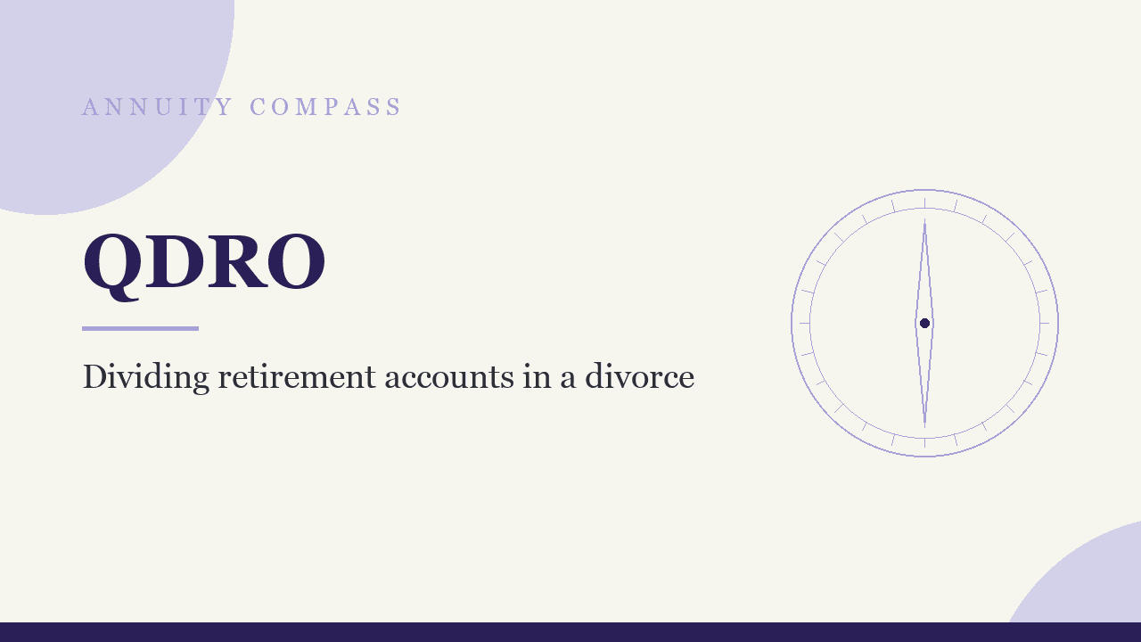 QDRO: how retirement accounts are actually divided in a divorce