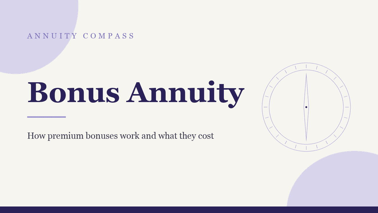 Bonus annuity: how premium bonuses work and what they really cost